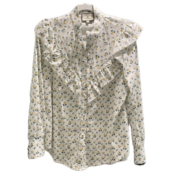 Tuckernuck Tops - TUCKERNUCK | Posey Maddox
Floral Ruffle Long Sleeve | Size Small | NWOT